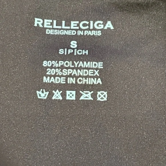 RELLECIGA Black Bikini Swimwear Sleek Minimalist Design - Picture 7 of 10